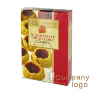 太好的美食草莓酥餅指紋餅乾