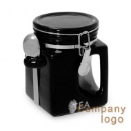 陶瓷茶具罐 - 6“