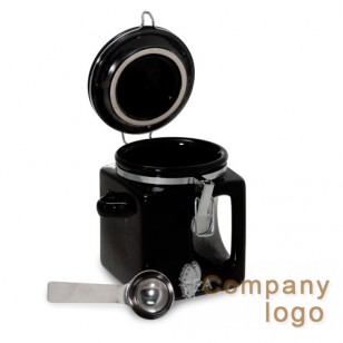 陶瓷茶具罐 - 6“