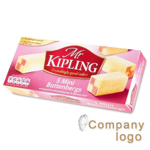 先生吉卜林蛋糕 - 迷你Battenbergs - 5 Pack