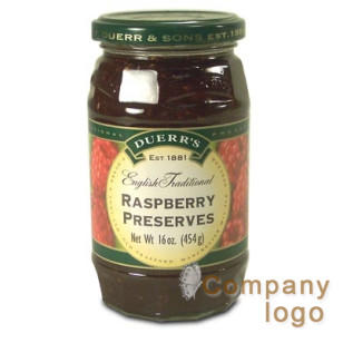 Duerr傳統的英語樹莓果脯 - 16盎司（454克）玻璃瓶
