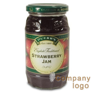 Duerr英國傳統的草莓蜜餞 - 16盎司（454克）玻璃