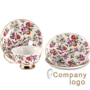 蝴蝶字段骨瓷茶具