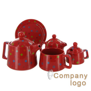 波點茶塔集 - 紅 波點茶塔集 - 紅