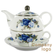 精細的骨瓷茶之一 - 皇家玫瑰