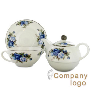 精細的骨瓷茶之一 - 皇家玫瑰