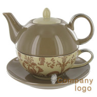 風格別緻的茶 - 米色